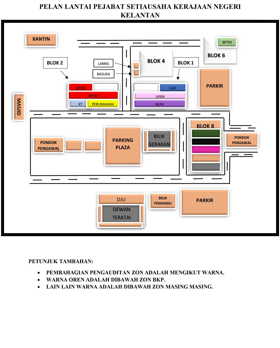 PELAN PEMBAHAGIAN LOKASI ZON