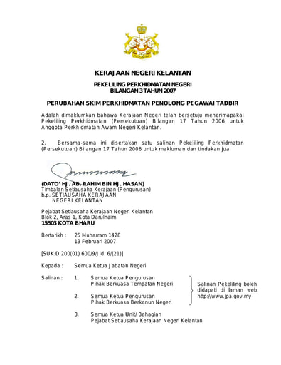 PORTAL RASMI KERAJAAN NEGERI KELANTAN - 2007