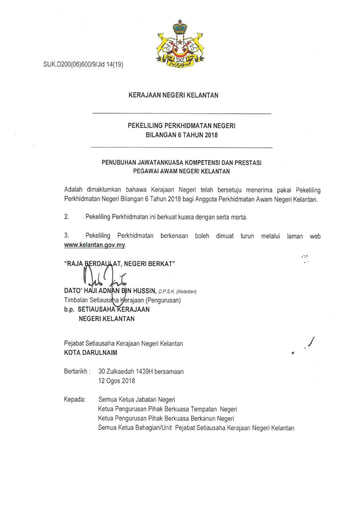 Portal Rasmi Kerajaan Negeri Kelantan 2018